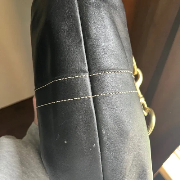 Coach Black Leather Ergo Hobo - Picture 11 of 12